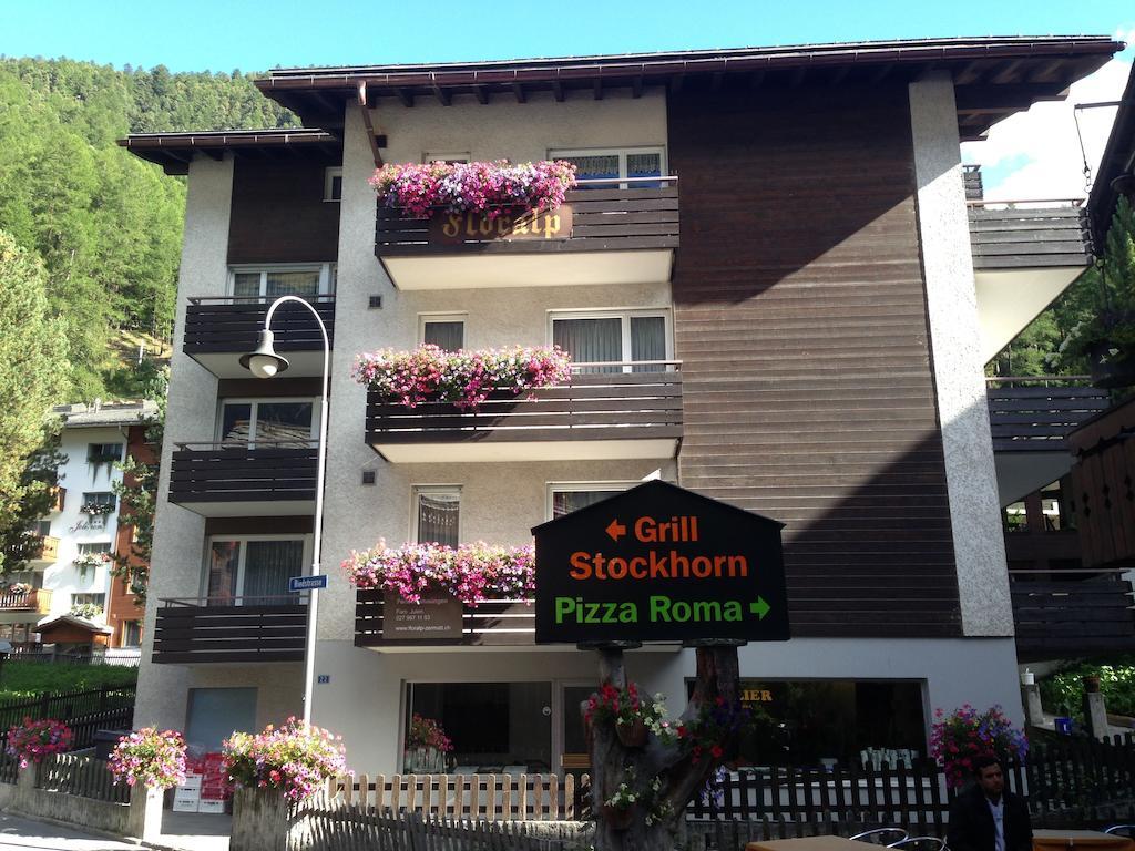 Haus Floralp Apartment Цермат Екстериор снимка